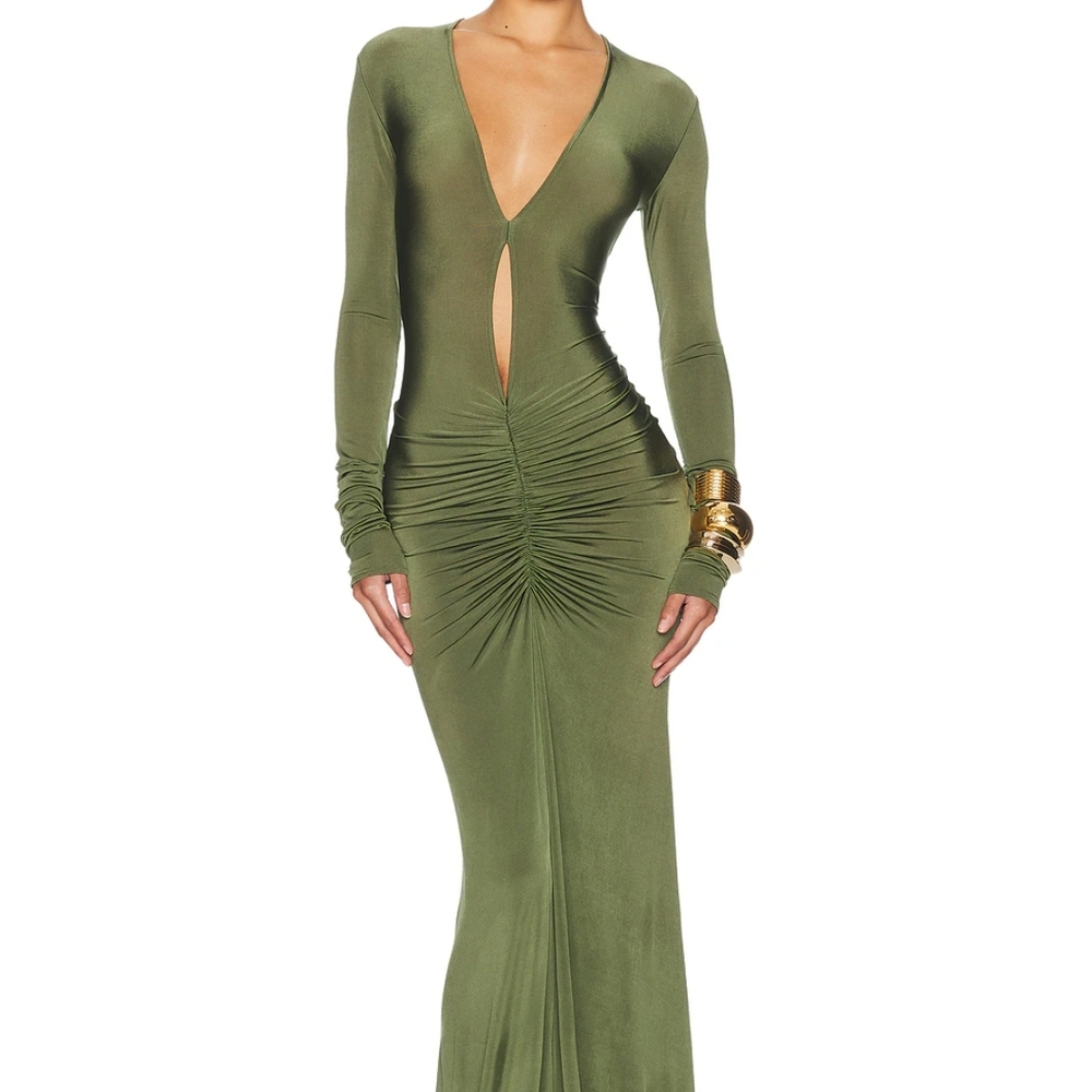 Helsa Natasha Ruched Dress